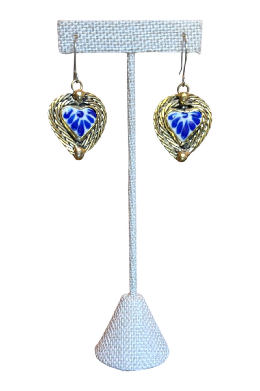 Azure Heart Earrings