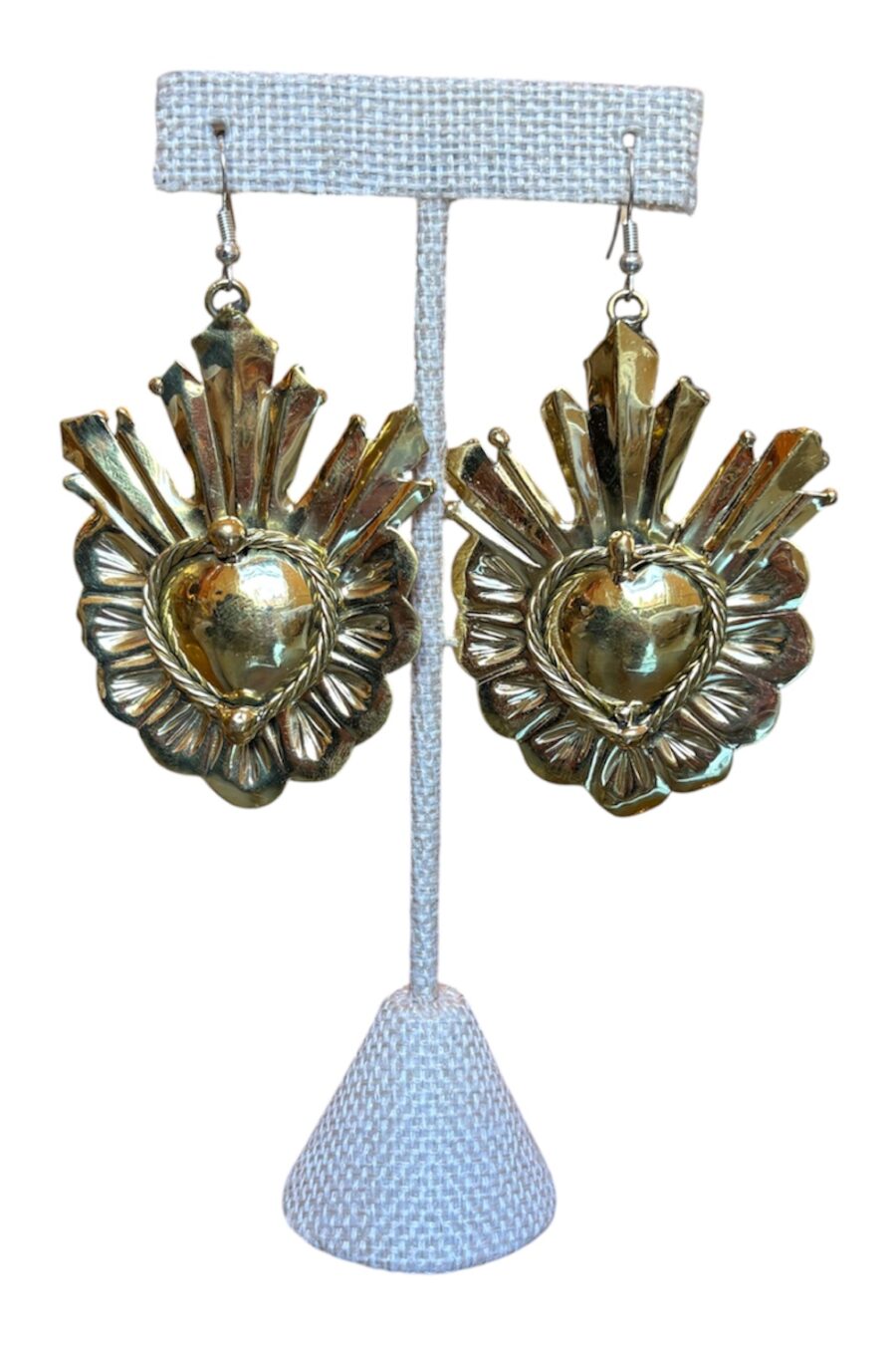Sacred Heart Earrings - Smaller Size